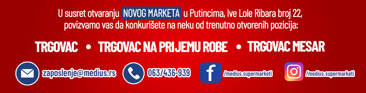 Baner NOVO U susret otvaranju novog objketa P33